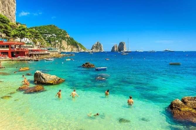 Villa Il Blu Capri Exterior foto